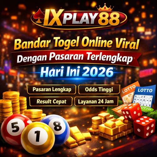 IXPLAY88 - Bandar Togel Online Viral Dengan Pasaran Terlengkap Hari Ini 2026 image 1