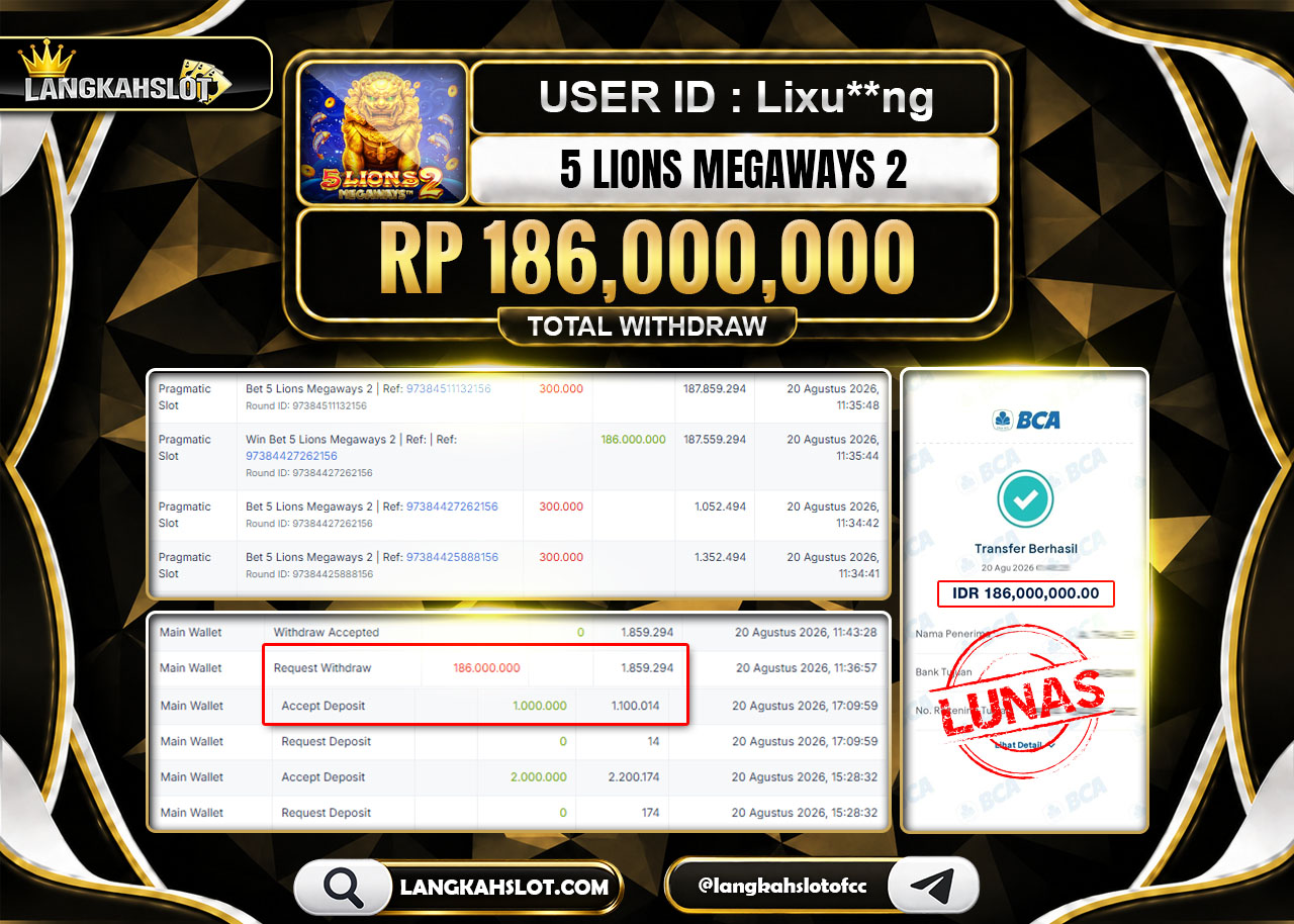 Bukti JP LANGKAHSLOT