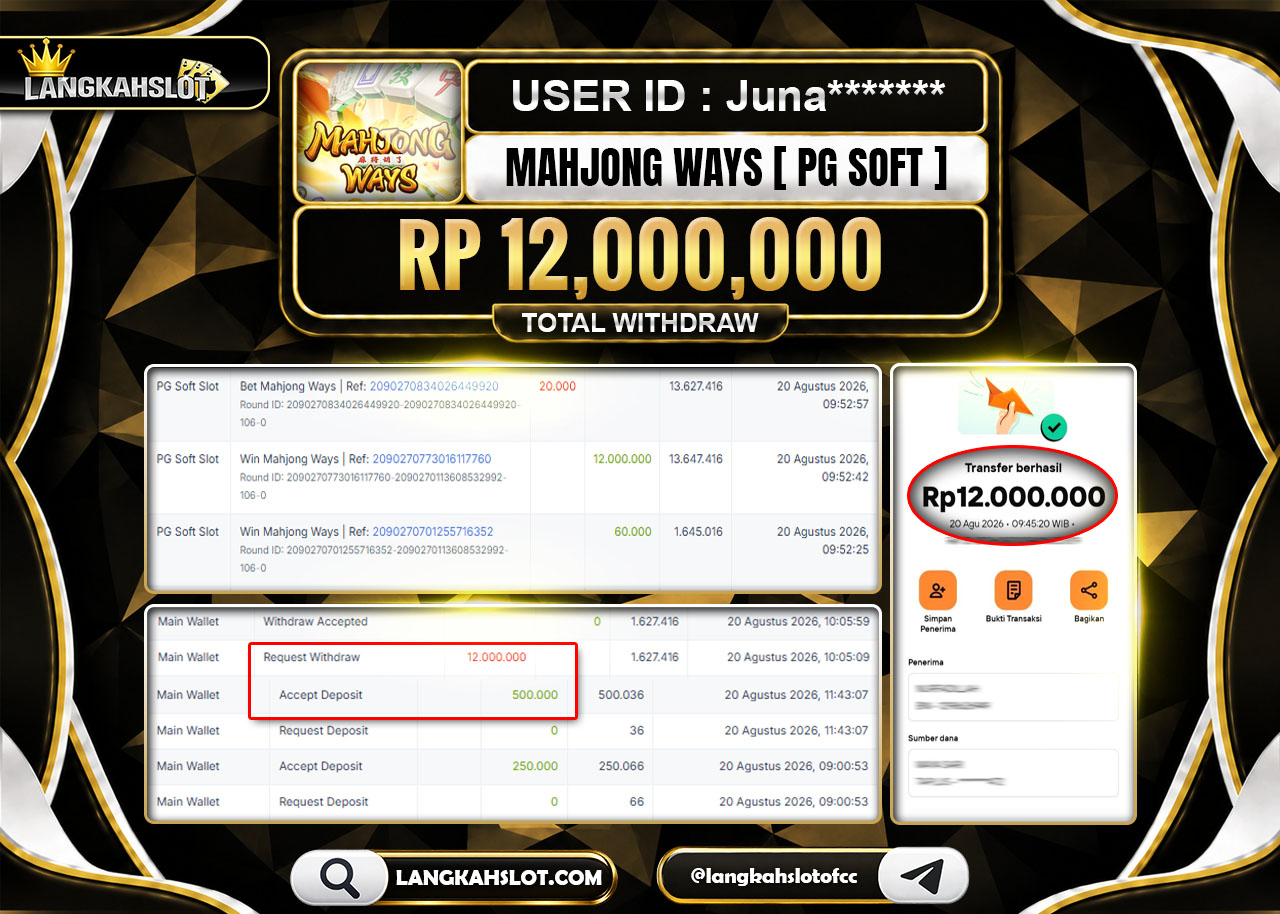 Bukti JP LANGKAHSLOT